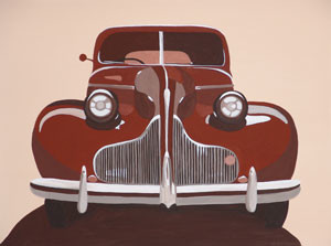 Car Feature Series (No.1) 2005 Acrylic on Canvas 61cm X 46cm
