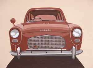 Car Feature Series (No.2) 2005 Acrylic on Canvas 61cm X 46cm