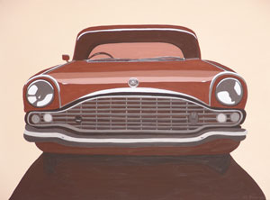 Car Feature Series (No.4) 2005 Acrylic on Canvas 61cm X 46cm